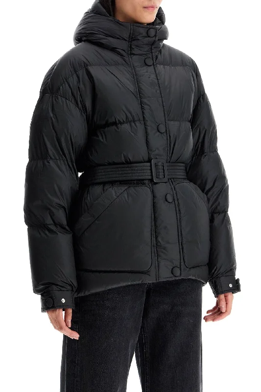 Parka Jackets for Cold Weather -michlin belted down jacket