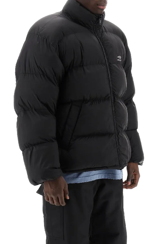 High-End Jackets for Exclusivity -Balenciaga 3b sports icon puffer jacket