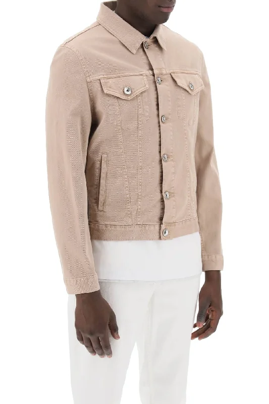 Travel Jackets for On-the-go -Brunello cucinelli lightweight denim jacket