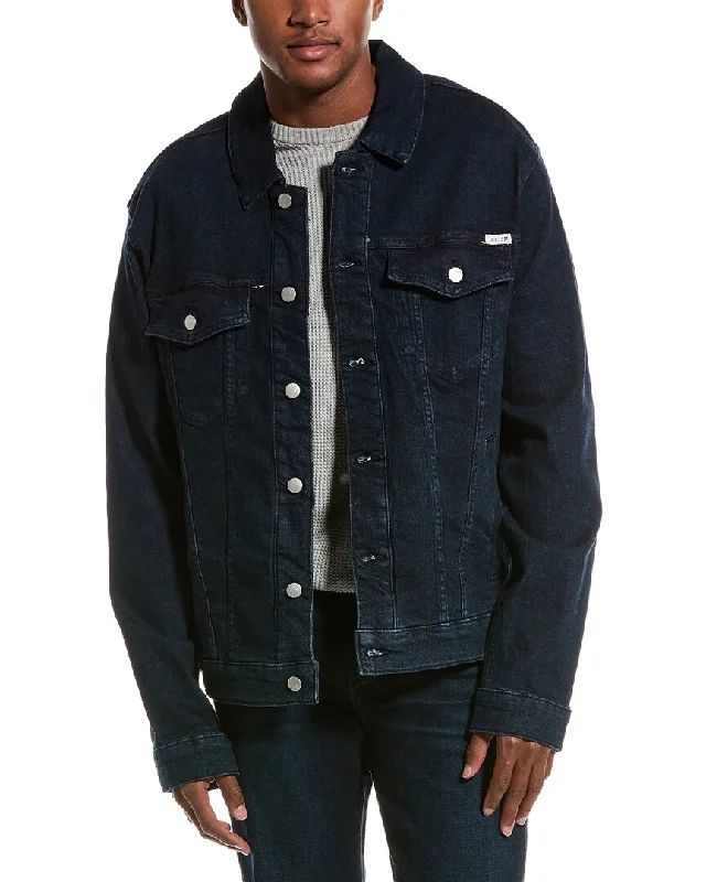 Gym Jackets for Workout -JOE'S Jeans Denim Trucker Jacket