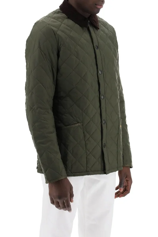 Hooded Jackets for Added Coverage -Barbour heritage liddesdale quilted jacket