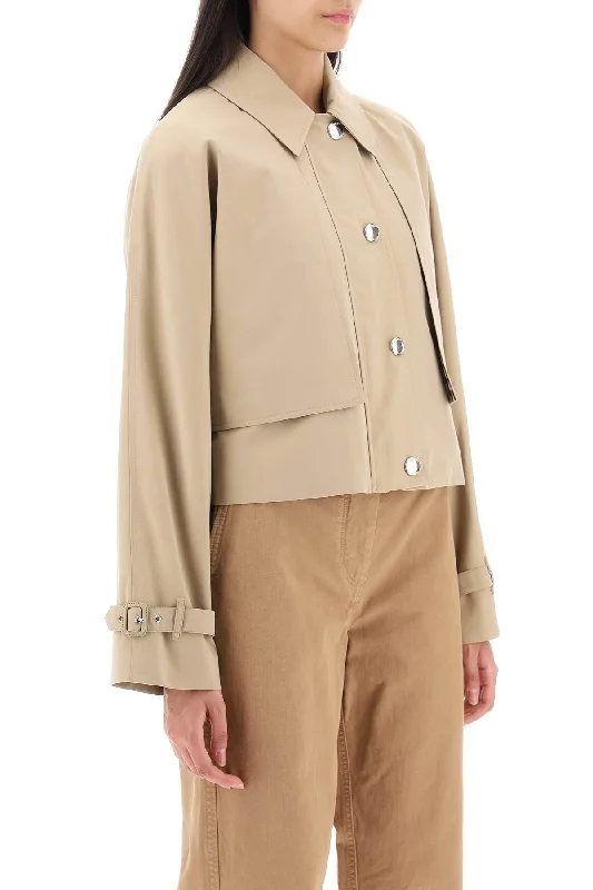 Beige Jackets for Neutral -pippacott cropped jacket