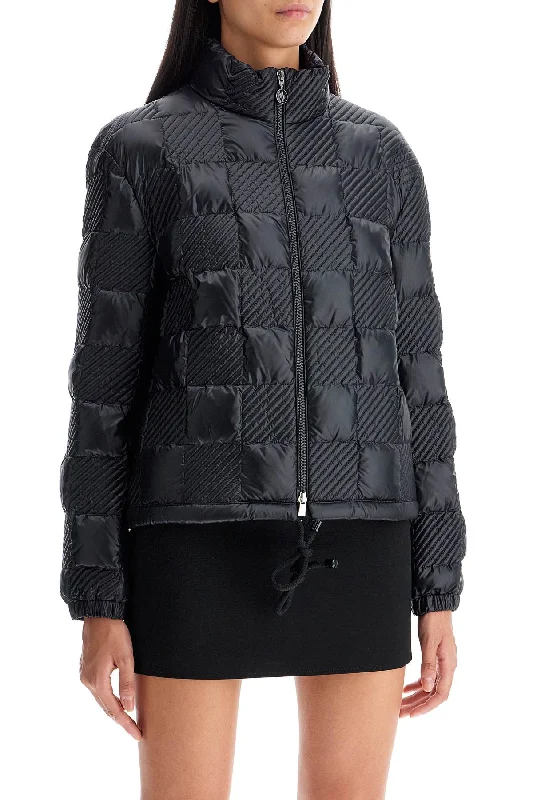 Black Jackets for Versatile -short ancy down jacket