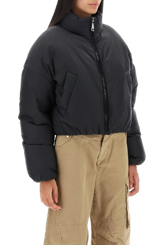 Cycling Jackets for Bike Rides -joy' oversized cropped down jacket