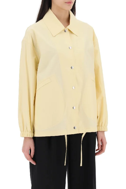 Wedding Jackets for Ceremony -Jil sander "coach jacket with logo print"