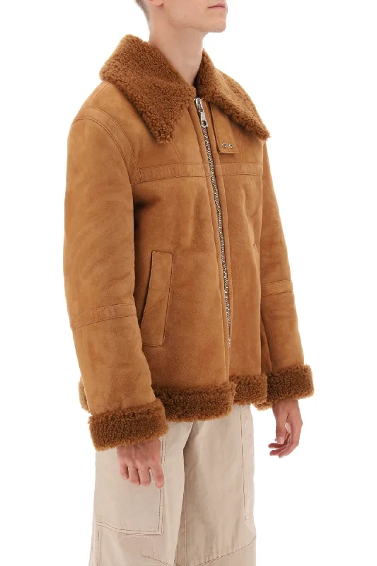 Snowboard Jackets for Snowy -university shearling jacket