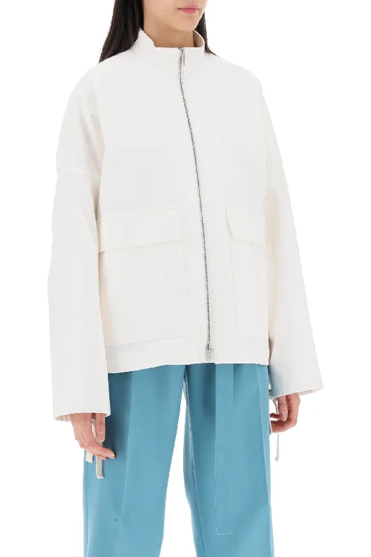 Graduation Jackets for Milestone -Jil sander oversized blouson jacket in canvas