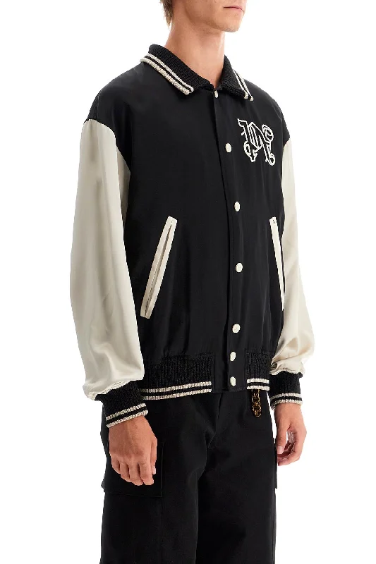 Hooded Jackets for Added Coverage -satin varsity jacket for