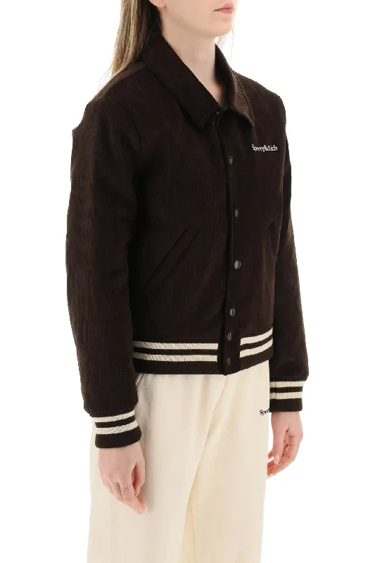 Quilted Jackets for Fashionable -corduroy varsity jacket