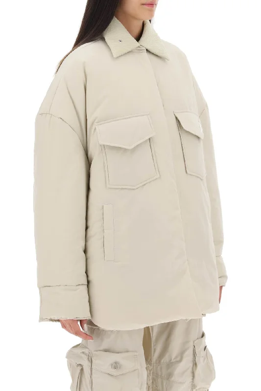 Affordable Jackets for Budget -oversized midi puffer jacket