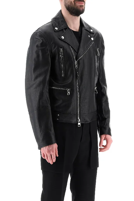 Team Jackets for Group Identity -leather biker jacket