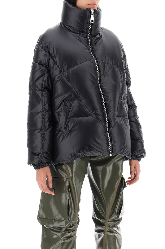 Hunting Jackets for Field Use -moon shiny short down jacket