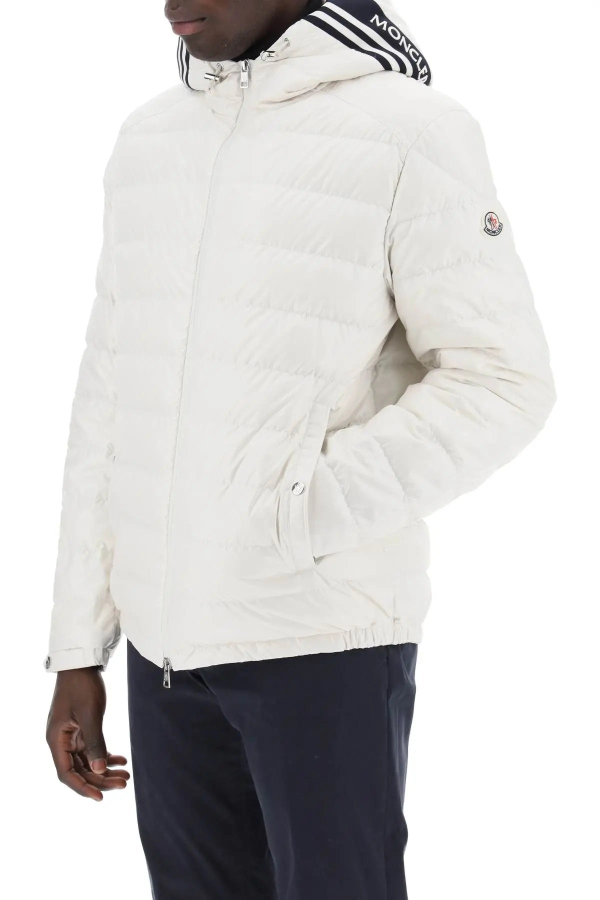 Abstract Jackets for Creative -Moncler basic short cornour down jacket