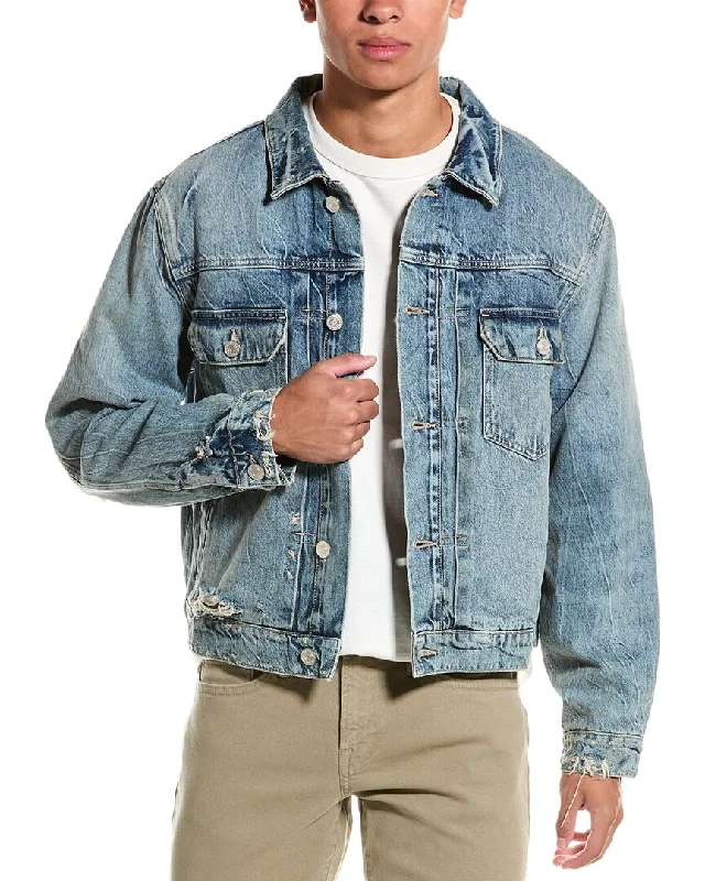 Yoga Jackets for Relaxation -FRAME Denim Jacket