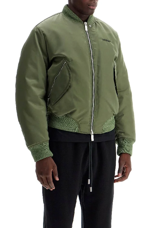 Fleece Jackets for Warmth Purpose -padded nylon bomber jacket