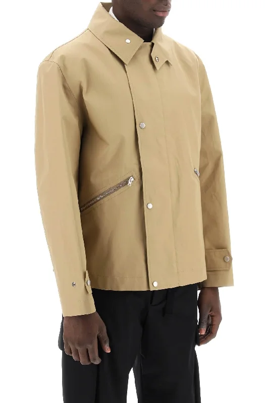 Organic Jackets for Natural -water-repellent windbreaker jacket