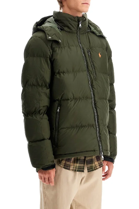 Patchwork Jackets for Unique -ripstop down jacket with hood