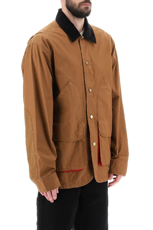 Fleece Jackets for Warmth Purpose -heston' cotton shirt jacket