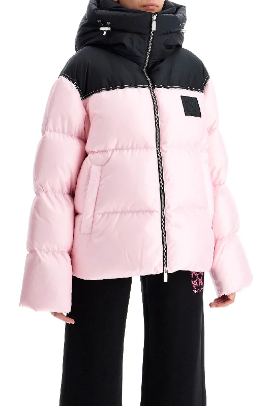 Solid Color Jackets for Simple -oversized down jacket with