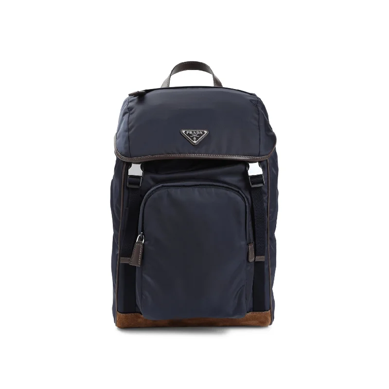 Designer backpack for high-end fashion enthusiasts -POLYAMIDE BACKPACK