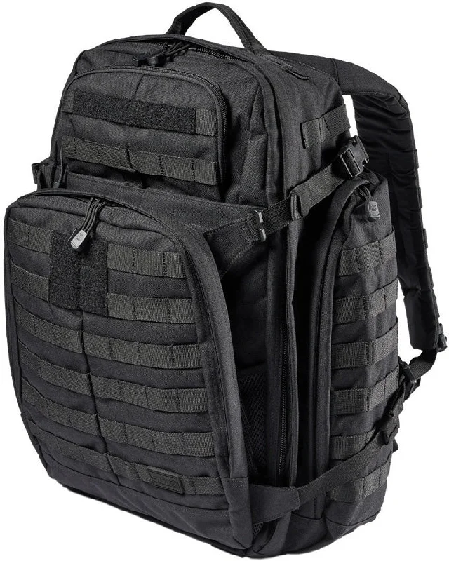 Laptop sleeve backpack for college student convenience -5.11 Tactical Rush72 2.0 Black 55 Liter Capacity Survival Backpack 5656519