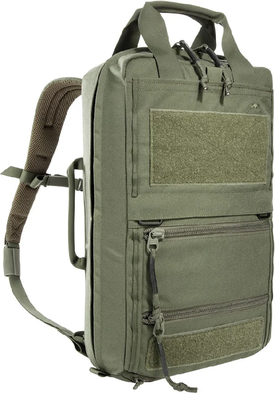 Military-grade backpack for extreme survival scenarios -Tasmanian Tiger Survival OD Green Smooth Padded Backpack 7516331