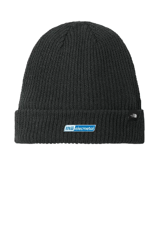 Breathable backpack for long-distance walking comfort -The North Face Circular Rib Beanie, TNF Black [ME Elecmetal]