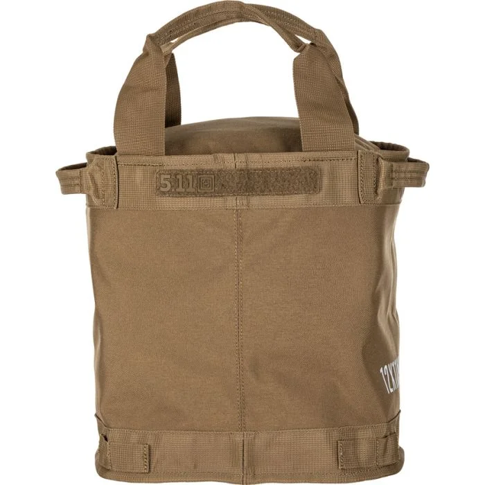 Retro canvas backpack with leather strap details -5.11 Tactical Load Ready Desert Tan 21 Liter Capacity Utility Mike Bag 56691134