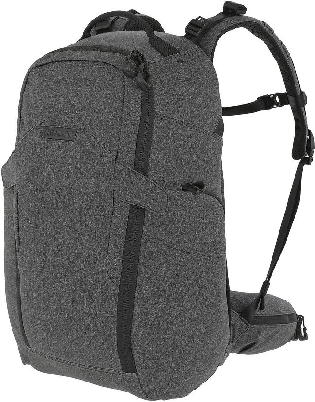 Minimalist black backpack for sleek professional use -Maxpedition ENTITY Laptop Backpack 35L Charcoal