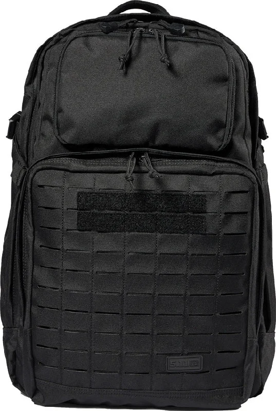 Lightweight foldable backpack for emergency backup use -5.11 Tactical Fast-Tac 24 Black 37 Liter Capacity Survival Backpack 56638019