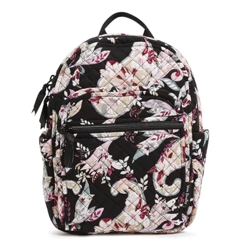 Sleek business backpack with hidden laptop pocket -Small Backpack - Botanical Paisley