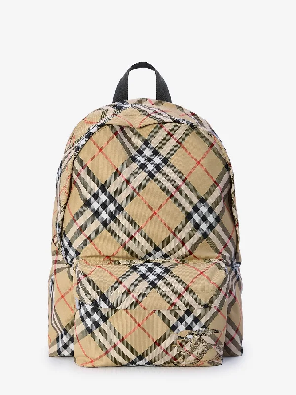 Vintage style backpack for retro aesthetic lovers -POINT  CHECKPOINT BACKPACK