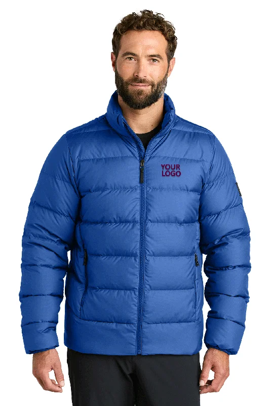 Sustainable Jackets for Eco-Friendly -Outdoor Research Coldsnap Down Custom Jackets, Galaxy Blue