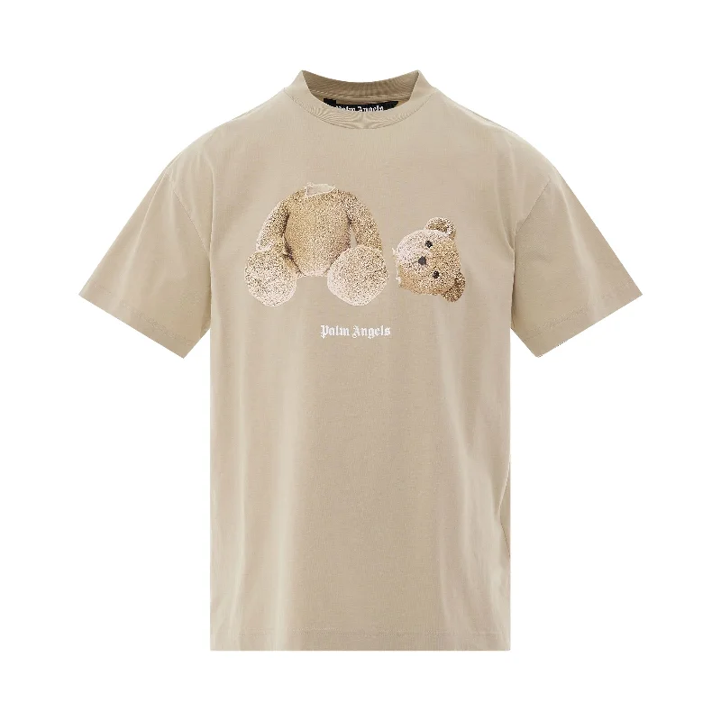 Military-grade backpack for extreme survival scenarios -PA Bear Classic T-Shirt in Beige/Brown