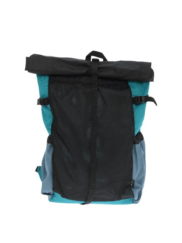 Waterproof roll-top backpack for kayaking adventures -CORDURA X MESH TRAIL FOLD OVER BACKPACK