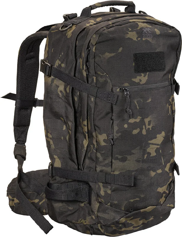 Kids’ character backpack for fun school days -Tasmanian Tiger Mission Pack MKII Black Camo Cordura Backpack 7250387