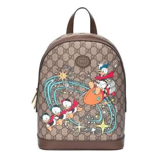 Heavy-duty tactical backpack for emergency preparedness -(WMNS) Gucci x Disney Small Donald Duck Backpack 'GG Supreme' 552884-2N2AT-8683