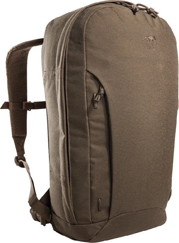 Anti-theft backpack with hidden zipper security -Tasmanian Tiger Urban Tac Tan 22 Liter Capacity Backpack 7558346