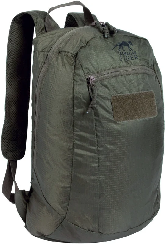 Stylish minimalist backpack for modern nomad life -Tasmanian Tiger Squeezy Titan Gray 18 Liter Capacity Backpack 7149021