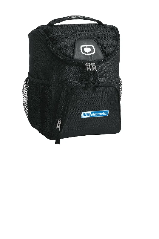 Casual minimalist backpack for simple daily carry -OGIO Chill 6-12 Can Coolers, Black [ME Elecmetal]