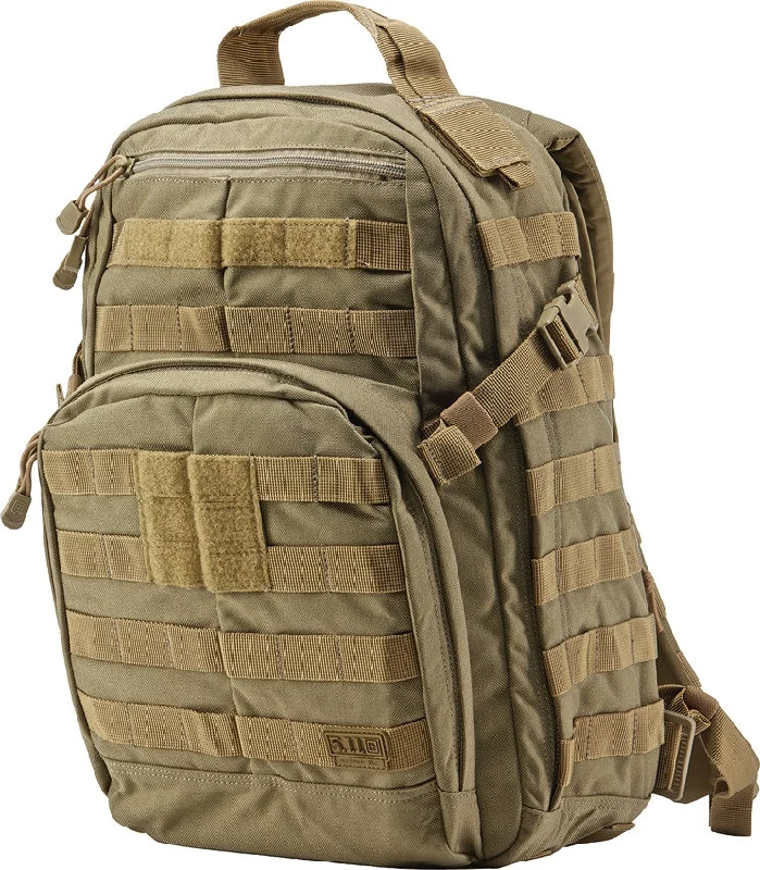 Large hiking backpack with external frame support -5.11 Tactical Rush 12 Outdoor Survival Hiking & Camping Sandstone Tan Backpack Bag 56892328