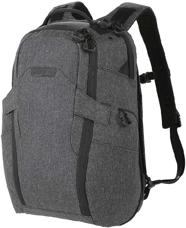 Minimalist black backpack for sleek professional use -Maxpedition Entity 27 CCW Laptop Backpack