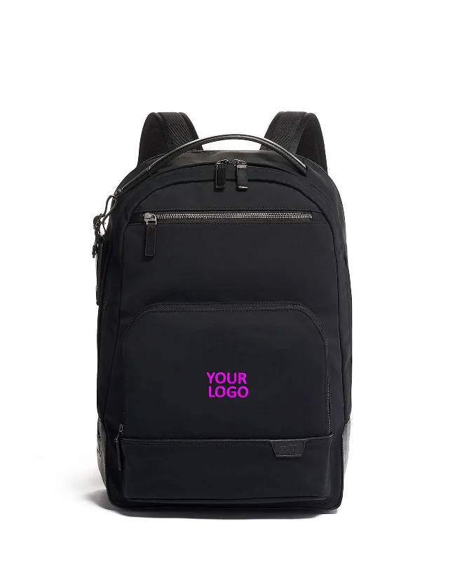 Brightly colored backpack for easy group spotting -Tumi Warren Backpack, Black