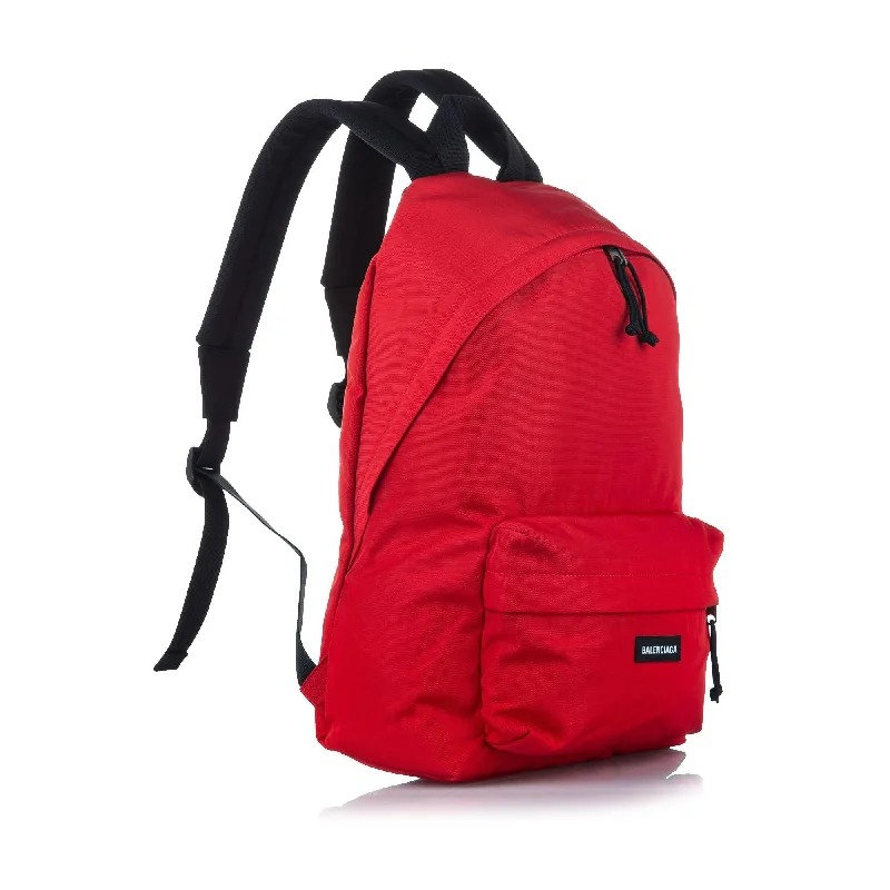 Heavy-duty tactical backpack for emergency preparedness -Balenciaga Explorer Nylon Backpack (SHG-18707)