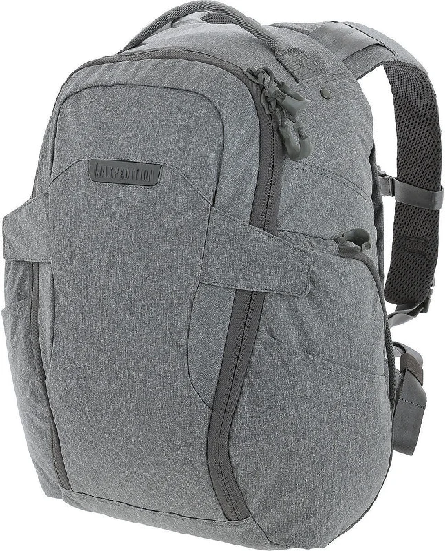 Heavy-duty work backpack for construction site tools -Maxpedition ENTITY EDC Backpack 21L Ash