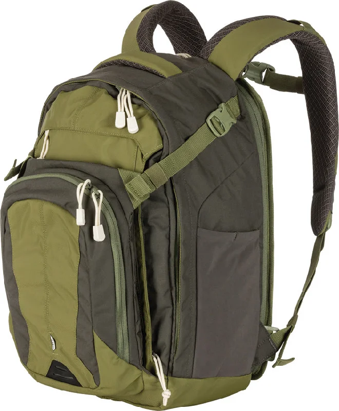 Sleek business backpack with hidden laptop pocket -5.11 Tactical Covert18 2.0 Green/Grey 32 Liter Outdoor Camping Backpack 56634828   - On Sale