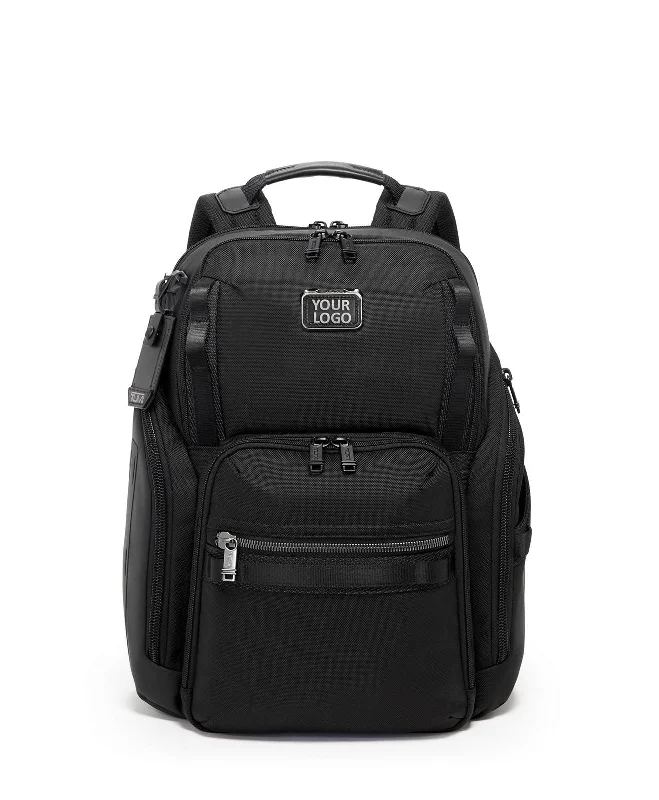 Durable kids’ backpack with spill-proof lining -Tumi Search Backpack, Black