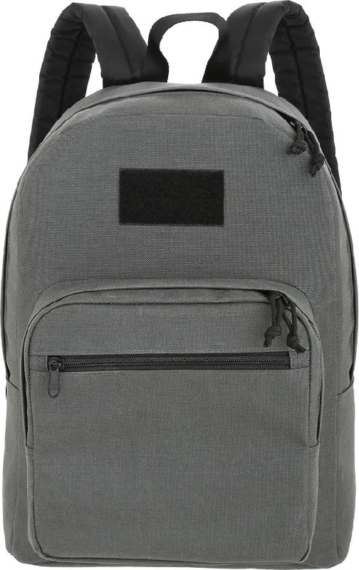 Lightweight sling backpack for one-shoulder ease -Maxpedition Prepared Citizen Classic V2 Gray Smooth Backpack PREPCLS2W