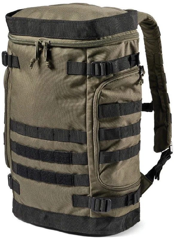 Stylish minimalist backpack for modern nomad life -5.11 Tactical Urban Green 19" 25 Liter Capacity Utility Ruck Bag 56633186