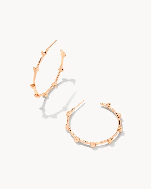 Best hoop earrings with gold for a luxurious and timeless look-Haven Hoop Earring in Rose Gold